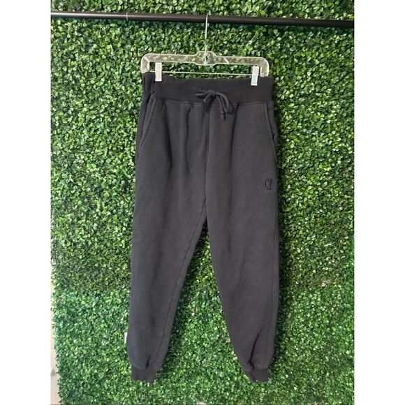 Bearded Goat Womens Black Sweatpants Joggers Sz Medium - Picture 1 of 5